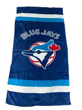 Vintage Toronto Blue Jays MLB Logo 1990’s Beach Towel 92-93 World Series
